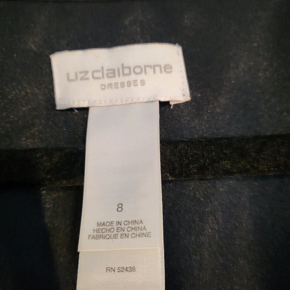 Black chiffon midi dress